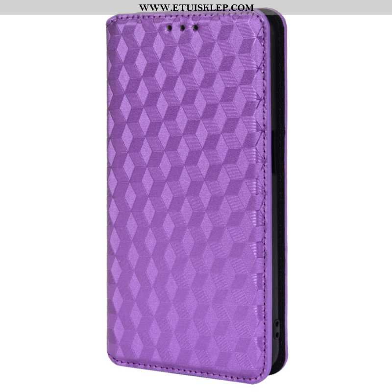 Etui Na Telefon do Oppo A54 5G / A74 5G Etui Folio Tekstura 3d